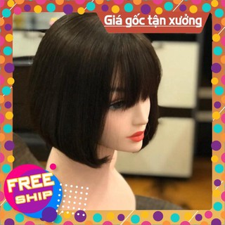 [FLASH SALE]  Tóc giả nữ làm bằng tóc thật 100% có da đầu  [SALE 20%]