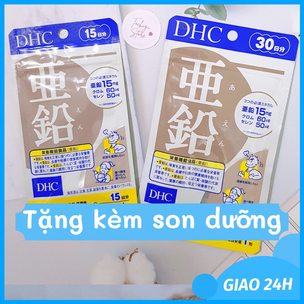 Viên uống Bổ sung Kẽm DHC Zinc Nhật Bản