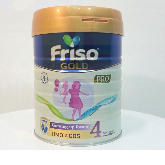 Tặng khăn ướt Huggies Sữa Bột Friso Gold Pro 4 Cho Trẻ Từ 3-6 Tuổi 800g- hsd 13/12/2023