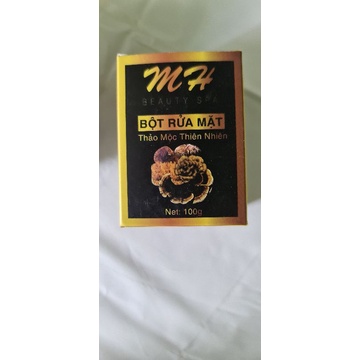 BỘT RỬA MẶT thảo mộc thiên nhiên100gr