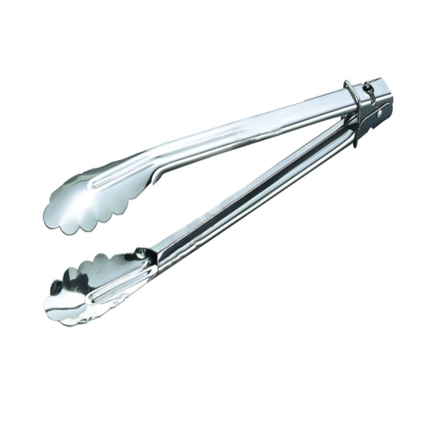 Gắp đá, gắp đồ nướng inox - Dụng cụ kẹp gắp đồ ăn mẫu cánh hoa mới No.101226