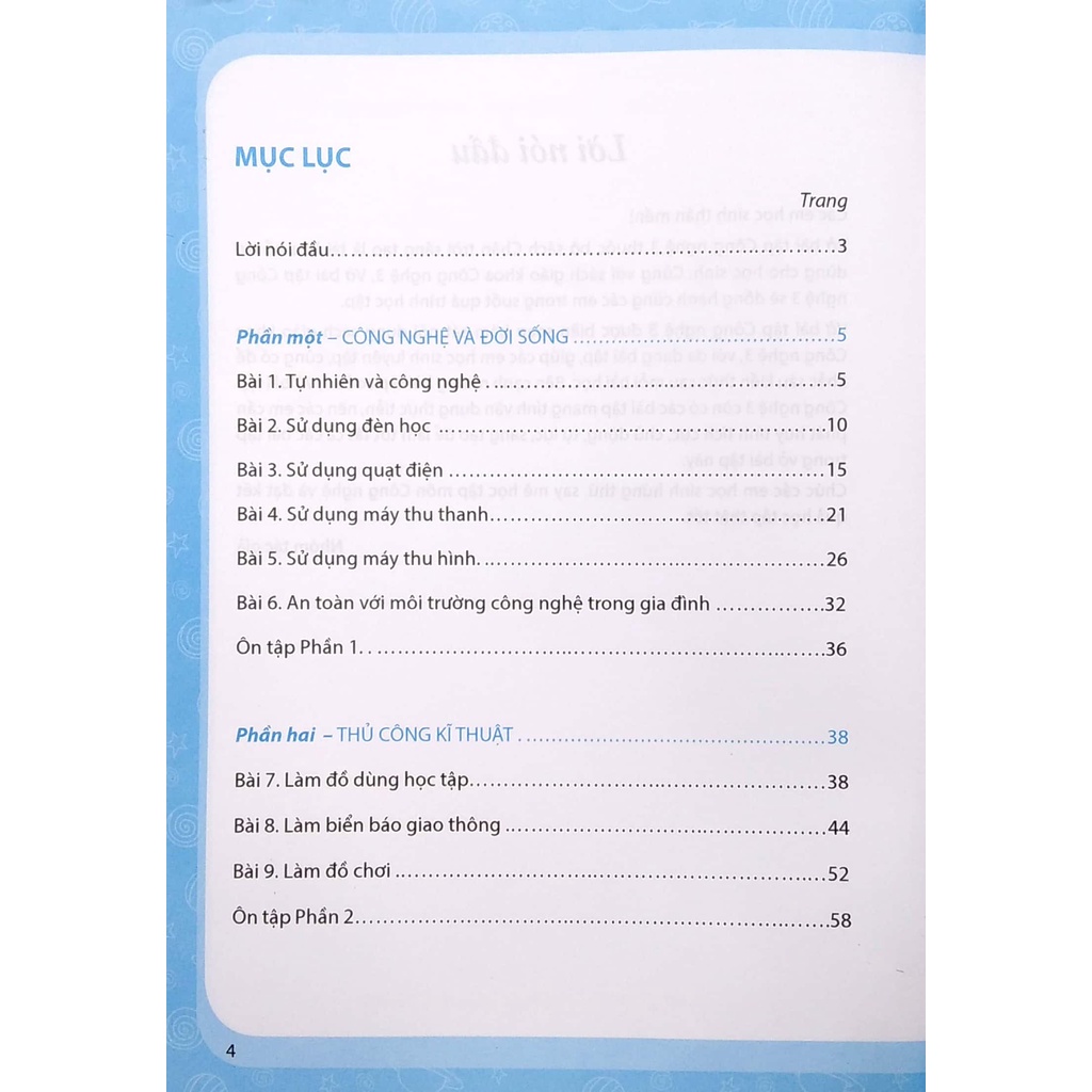 Sách VBT Công Nghệ 3
