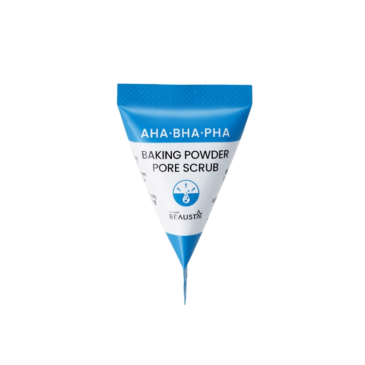 Tẩy tế bào chết Beausta AHA-BHA-PHA Baking Powder Pore Scrub