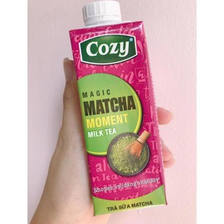 {1 THÙNG} TRÀ SỮA Cozy Đào 🍑Matcha 🌿