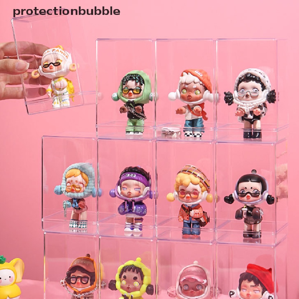 Hộp Trưng Bày Búp Bê Trưng Bày Bằng Acrylic Trong Suốt Chống Bụi