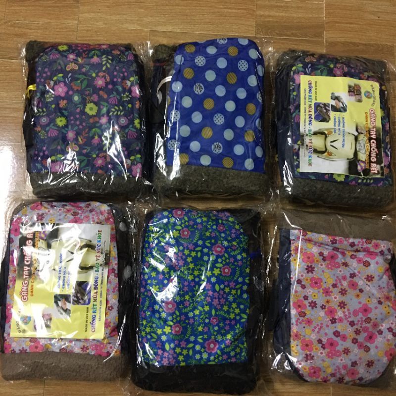 Sỉ 5 Đôi Găng Tay Đi Xe Máy Nam - Nữ