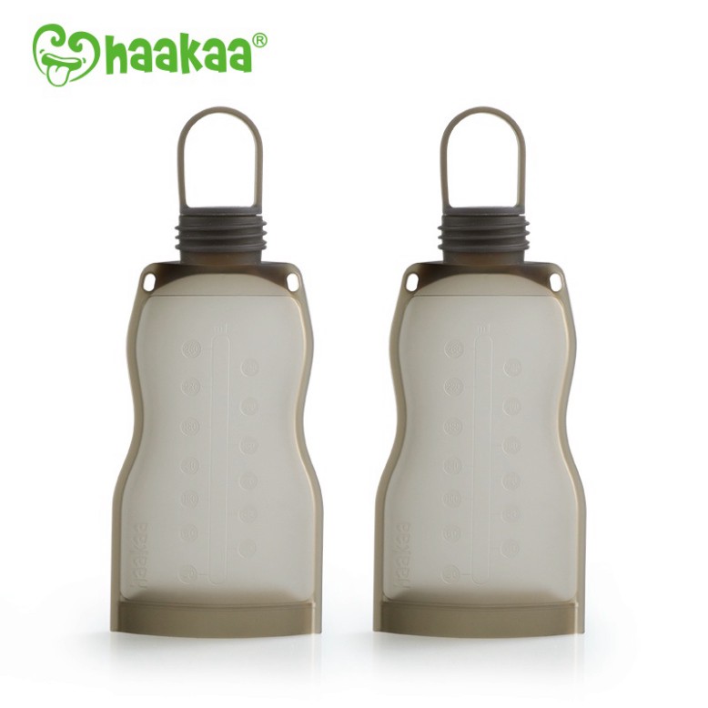 Túi trữ sữa silicone cho bé Haakaa, Dung tích 260ml