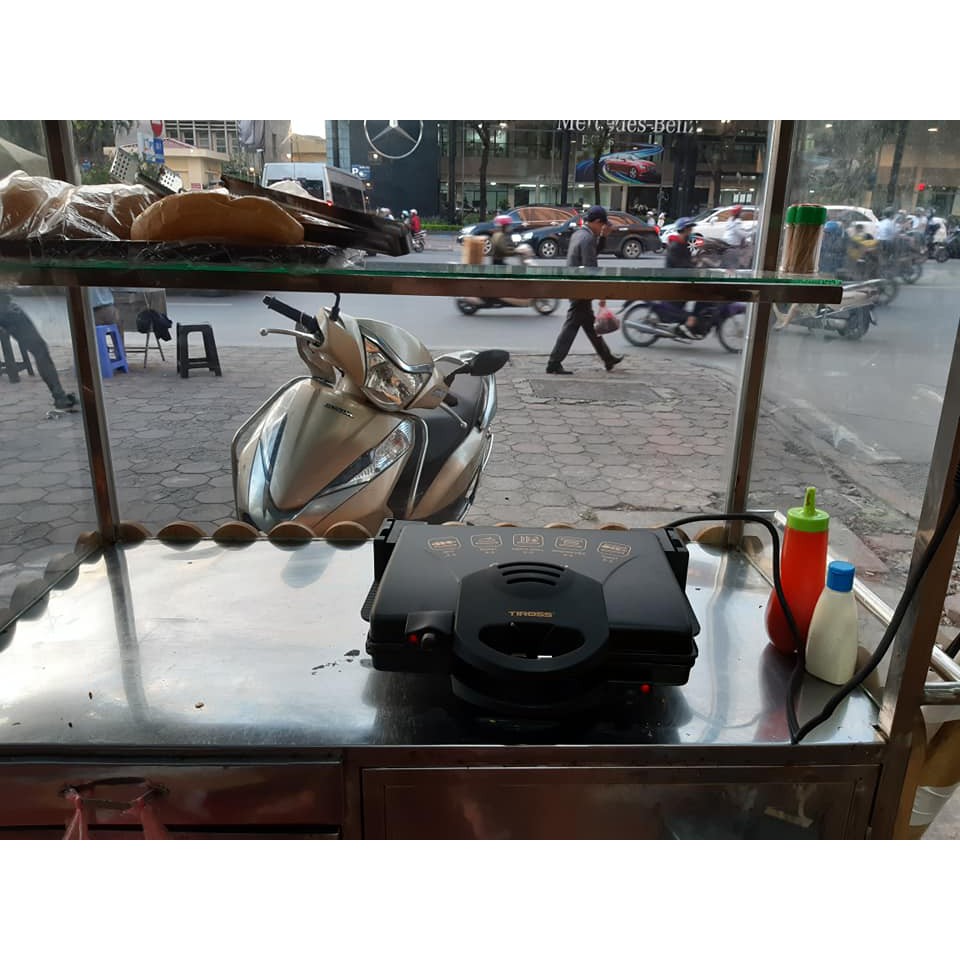 Máy kẹp nướng bánh mỳ chuyên dụng Tiross TS-965