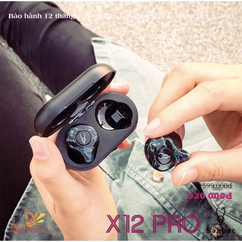Sabbat X12 Ultra /X12pro tai nghe bluetooth chính hãng sabbat bảo hành 12 tháng, hàng mới nguyên seris
