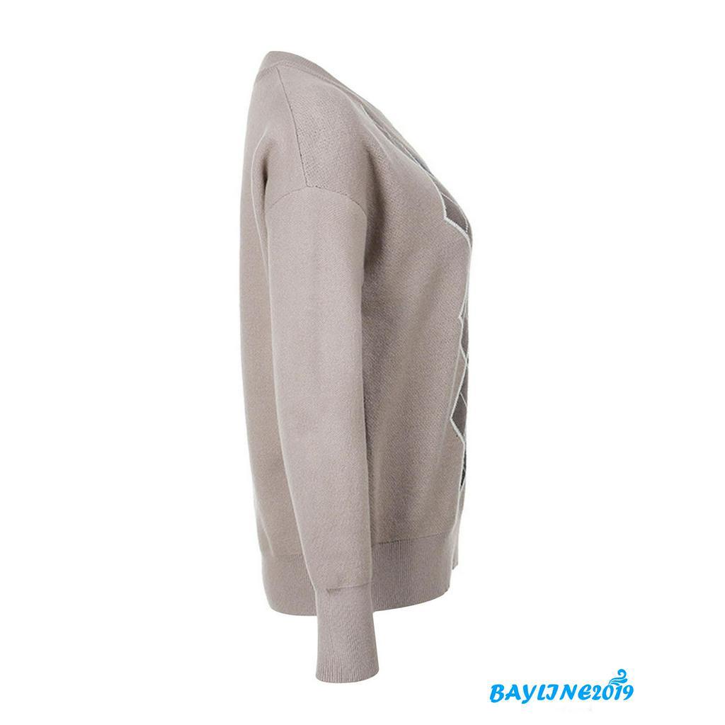 Áo Nữ Tay Dài Cổ Chữ V Thời Trang Quyến Rũ