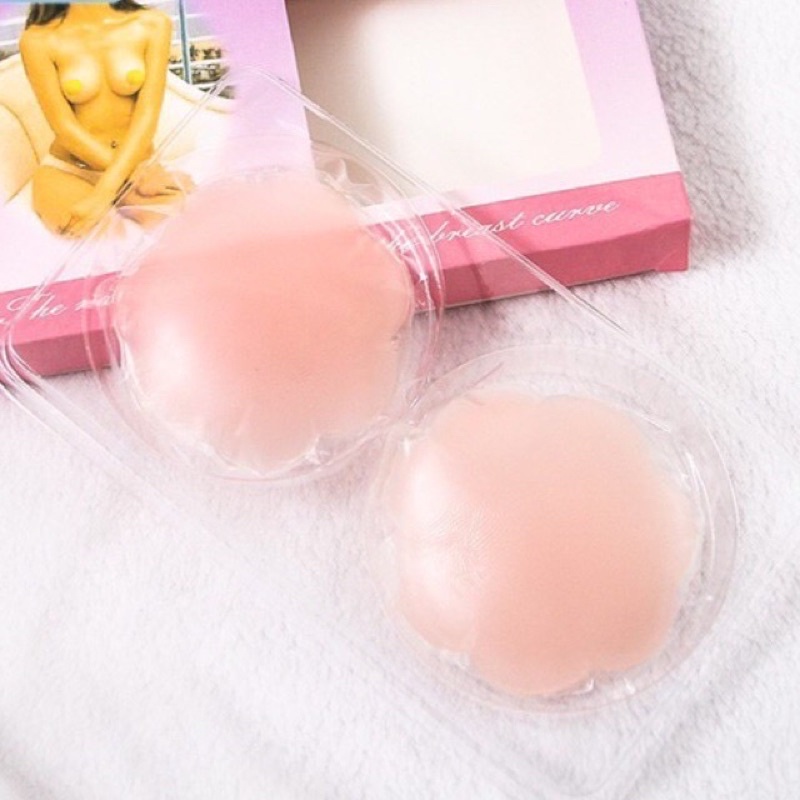 Set 2 miếng dán nhũ hoa silicon bền vĩnh cửu nâng ngực cực dễ chịu