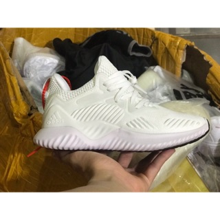 [Rẻ vô địch +full box ] Giày thể thao alphabounce trắng full size