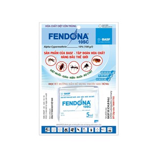 Thuốc diệt muỗi FENDONA 10SC 5ml ( Tẩm chăn màn chống muỗi )