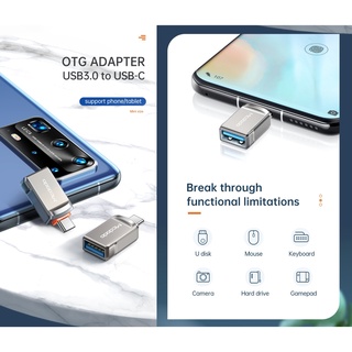 MCDODO Cáp Chuyển Đổi Usb 3.0 Sang Type C Cho Iphone 12 Pro Max Macbook Pro Tablet Samsung Android