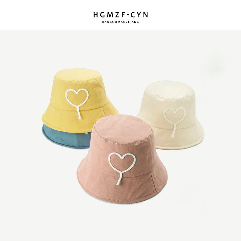 Nón bucket hoạ tiết hình trái tim (hàng đẹp)
