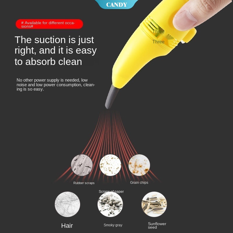 Máy hút bụi mini làm sạch bàn phím máy tính/laptop