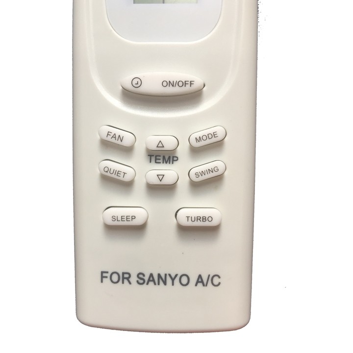 Remote máy lạnh SANYO mẫu 5 - Điều khiển điều hòa SANYO mẫu 5