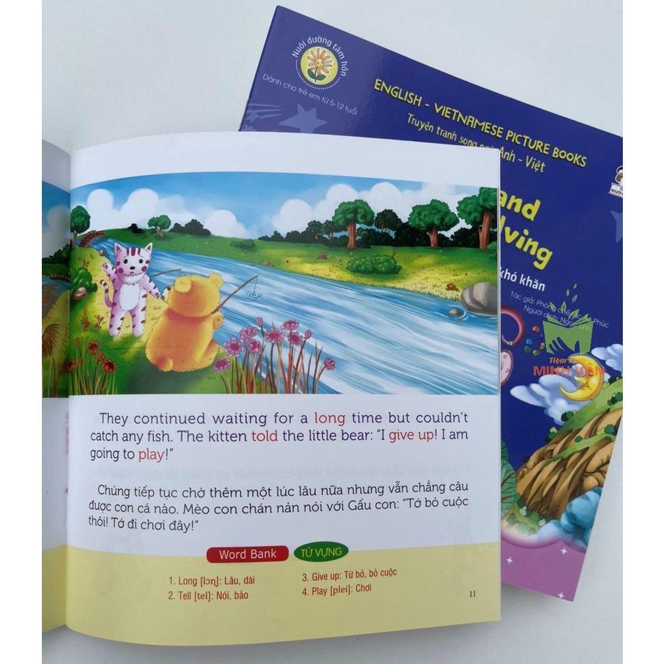 Sách - Combo Truyện Tranh Song Ngữ Anh-Việt - English Vietnamese Picture Books (bộ 10 quyển)