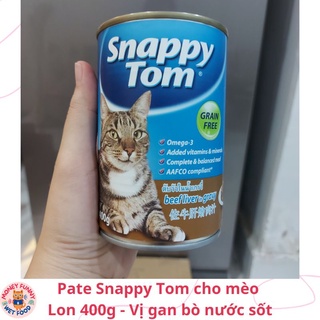 Pate Snappy Tom cho mèo lớn và mèo con