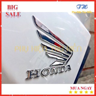 Cặp Tem Nổi Cánh Chim Logo Honda