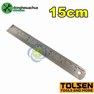 Thước lá 150mm (15cm) Tolsen 35024 kích thước 150mm x 19mm x 0.8mm