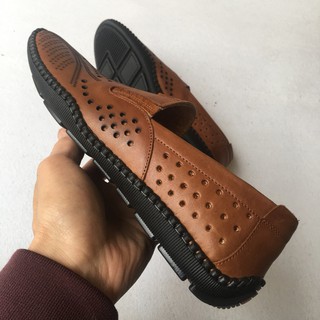 GIÀY MÙA HÈ DA BÒ THẬT 100%