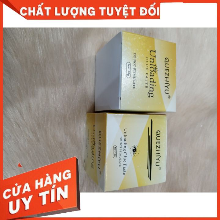 Sáp tháo gỡ mi hủ vàng FREESHIP sáp tháo mi không cay, nhỏ gọn, tiện dụng , thiết ké xinh xắn, khối lượng 15g