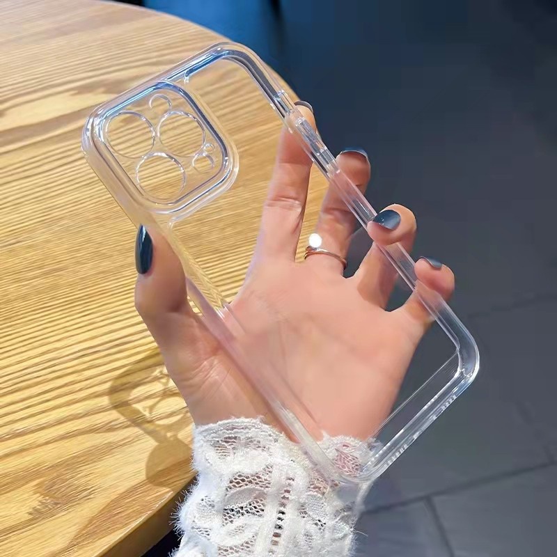 Suntaiho Ốp lưng iphone Ốp điện thoại SUNTAIHO mềm trong suốt chống sốc thích hợp cho iphone 11pro 13 12promax xsmax x xr 7 8plus
