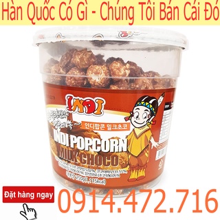 Bắp rang bơ Indi Popcorn Milk Choco Hàn Quốc 250 Gram