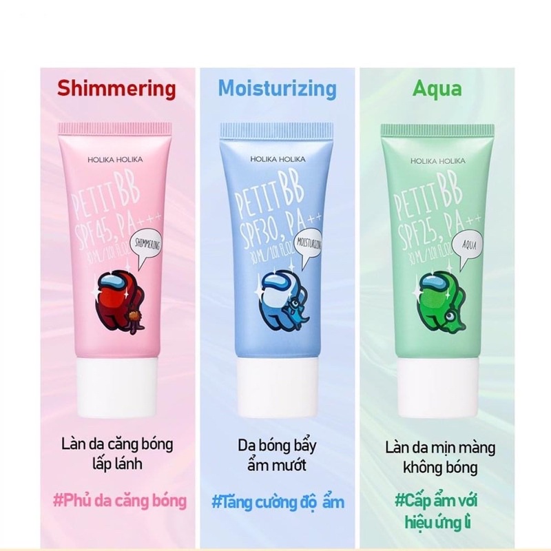 Kem nền Holika Holika Among Us Petit BB Cream SPF45/PA+++