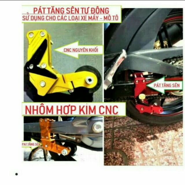 BỘ TĂNG SÊN TỰ ĐỘNG CHO XE MÁY ĐỈNH CAO CỦA CÔNG NGHỆ MẪU MỚI