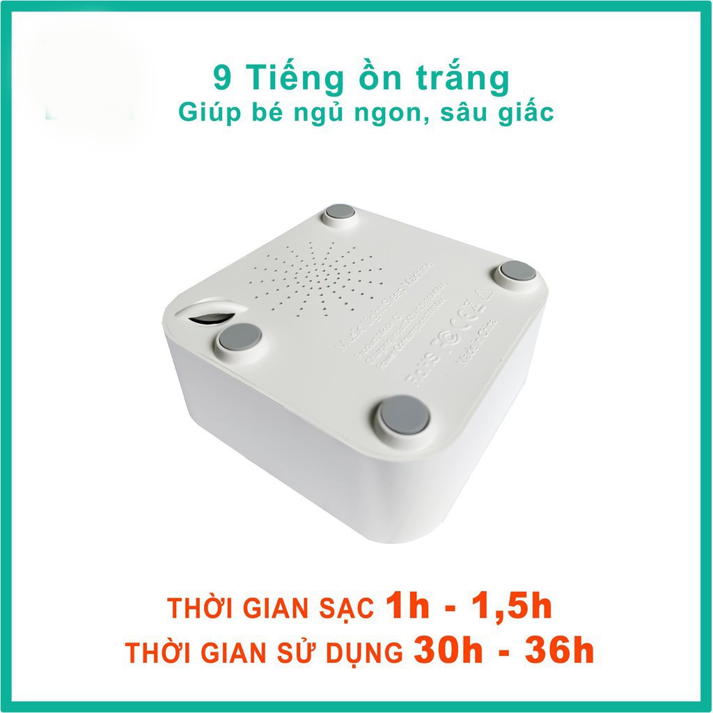 Máy Tạo Tiếng Ồn Trắng [ White Noise] [Giúp bé ngủ ngon, sâu giấc] [ Product Model:Q1] Bỉm XuKa