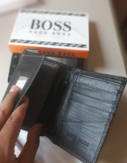 Hugo Boss Ví Da Gấp Gọn Tiện Dụng Cao Cấp