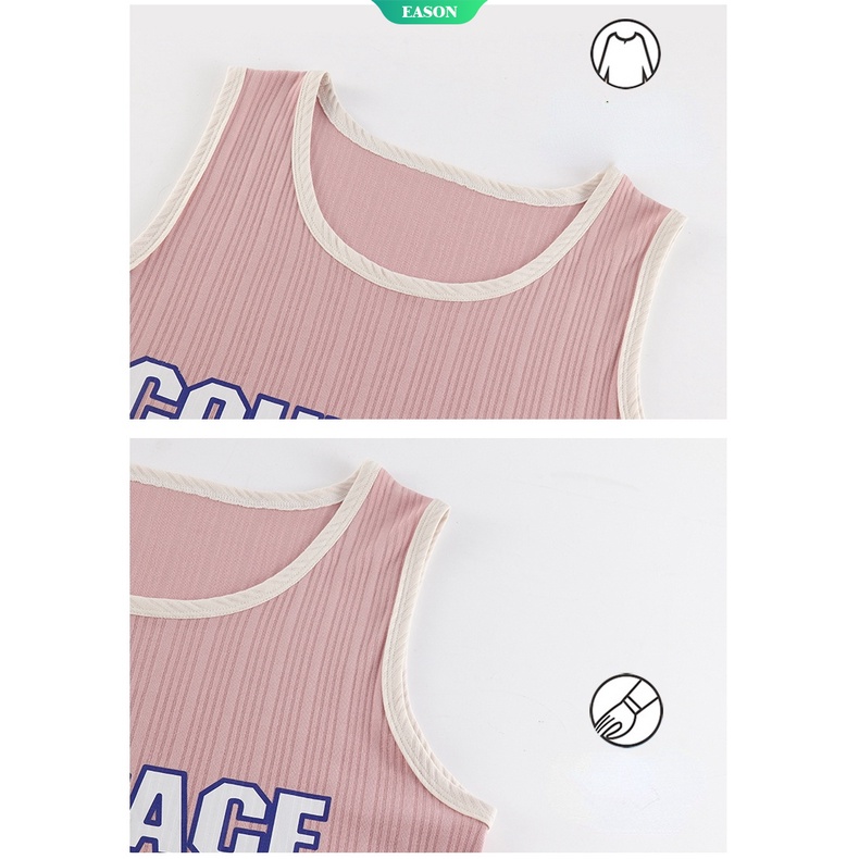 Đầm Ngủ Cotton Dệt Kim Mỏng Không Tay Thoải Mái Thời Trang Mùa Hè Cho Nữ
