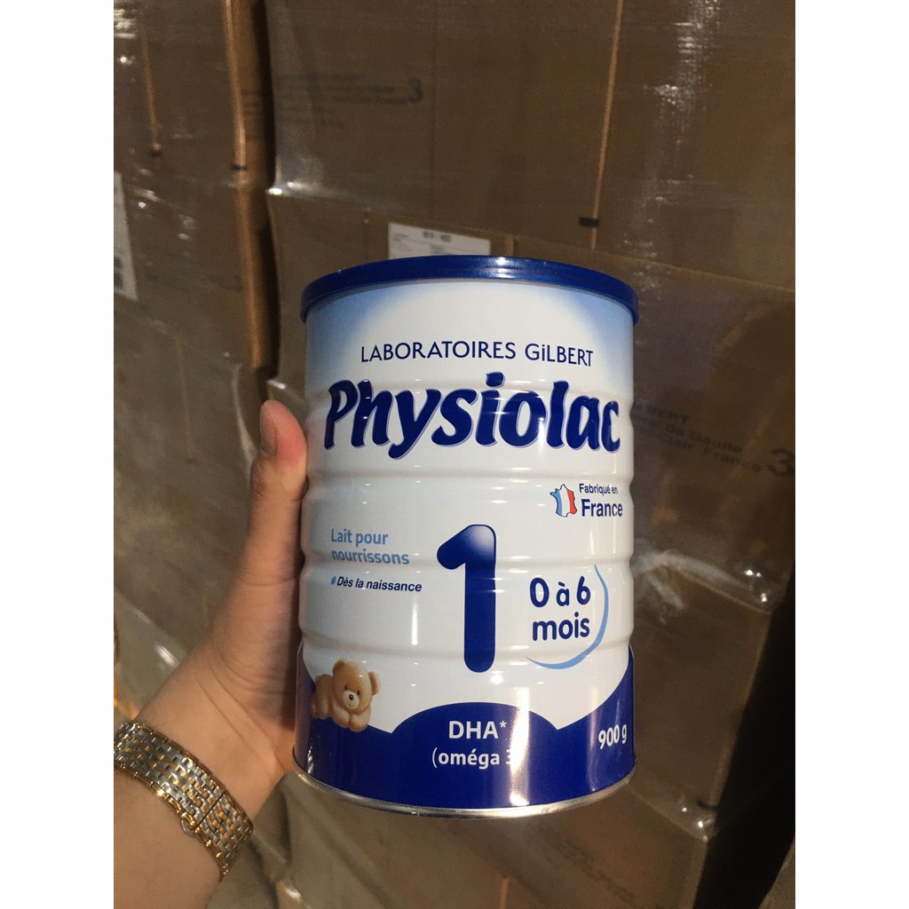 (DATE 2023) Sữa Physiolac 1,2,3 - 900g [Mẫu mới]