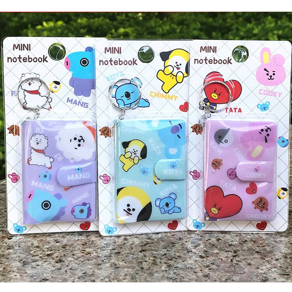 Sổ tay mini siêu cute KPOP BTS BT21