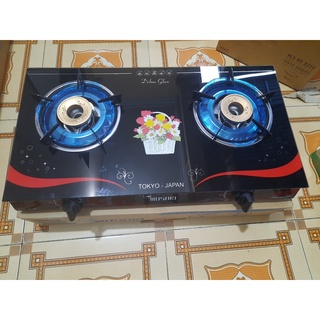 Bếp ga đôi kính cường lực HISAMI - DYNAMIC / Công Nghệ Nhật Bản, Giá rẻ, An toàn, Tiết kiệm gas