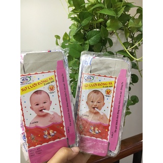 Rơ Lưỡi Đông Pha Vệ Sinh Miệng Cho Bé ( Combo 5-10 hộp)