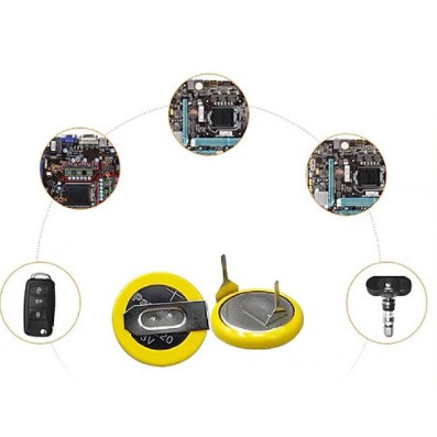 Pin CR2032 Liền Đế/ Pin Cmos 2032, Pin Cr1220 Liền Đế