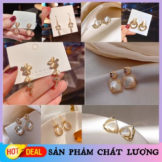 [CAO CẤP] Bông tai nữ đơn giản thời trang, hoa tai bạc S925 cao cấp nhiều kiểu