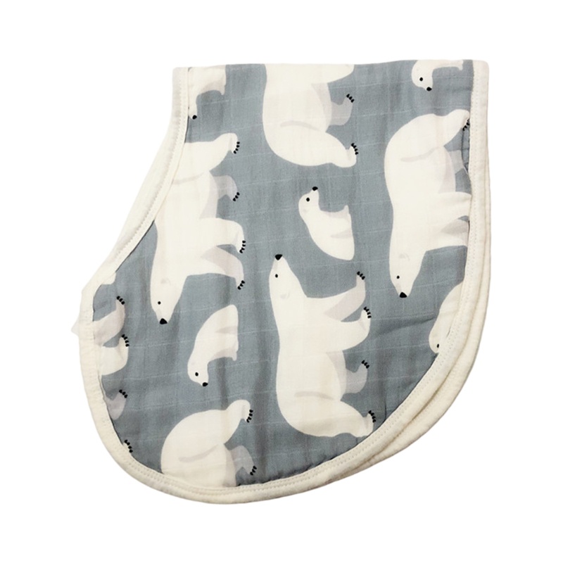 Yếm Ăn Mềm Mại Thấm Hút Thoáng Khí Dành Cho Trẻ Sơ Sinh