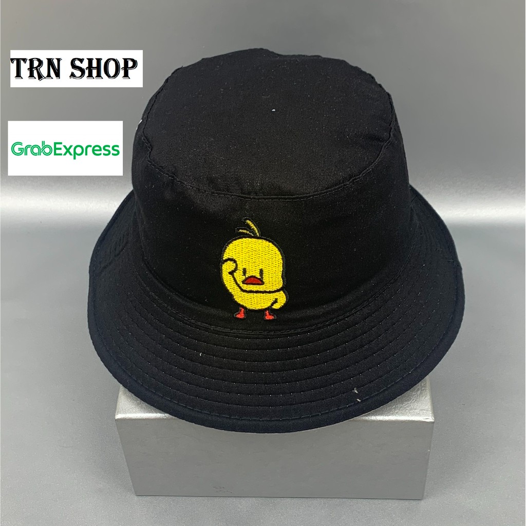 Nón Bucket - Nón rộng vành 2 mặt thời trang nam nữ hình con vịt cute