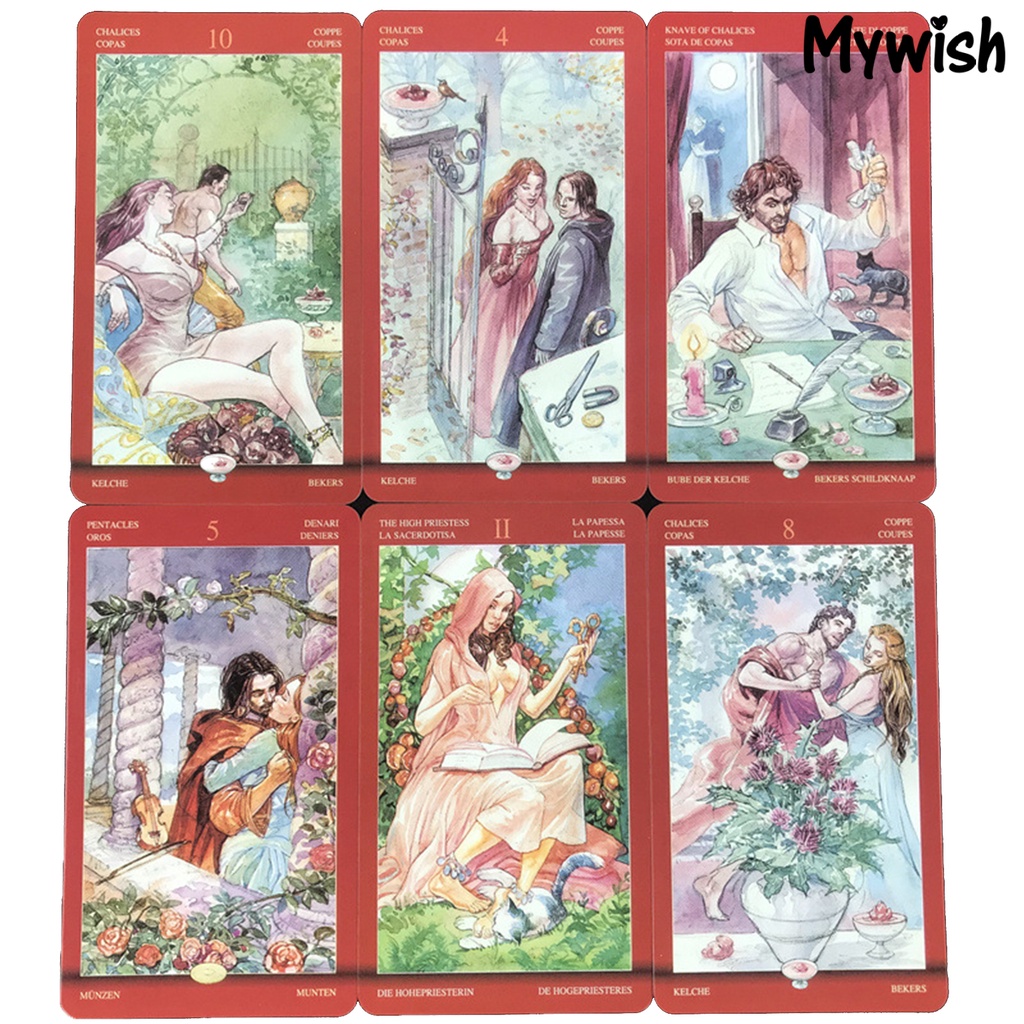 👶👣Bộ 78 thẻ bài Tarot thiết kế quyến rũ | BigBuy360 - bigbuy360.vn