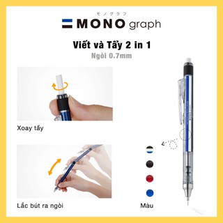Bút chì lắc kỹ thuật Tombow MONO Graph ngòi 0.7