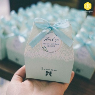 400 set hộp quà Sweetlove + tag + socola