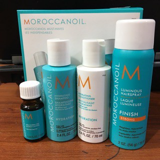 BỘ SẢN PHẨM DƯỠNG ẨM VÀ TẠO KIỂU MOROCCANOIL SIZE MINI