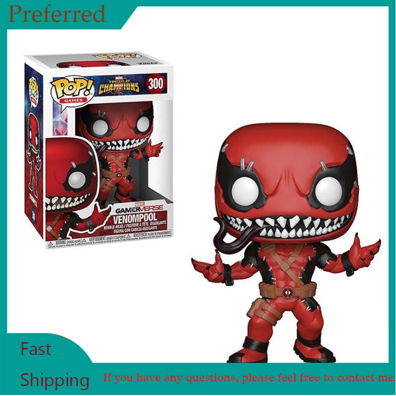 Funko POP Đồ Chơi Nhân Vật Deadpool Venompool Avengers
