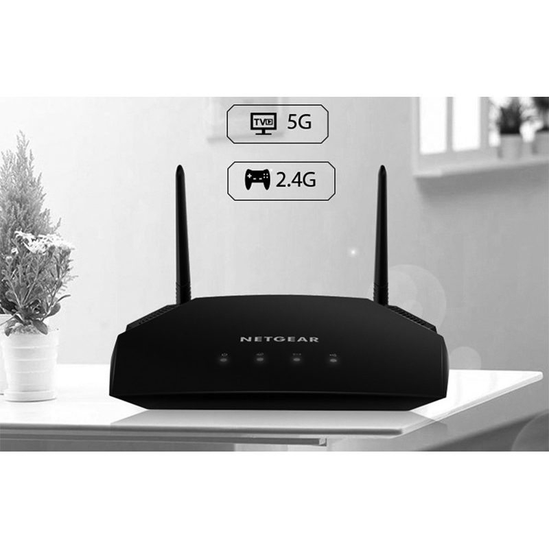 Bộ định tuyến WiFi thông minh NETGEAR R6260 AC1600 Băng tần kép Gigabit