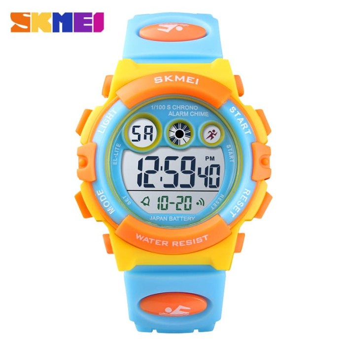 Đồng Hồ Điện Tử Thể Thao Skmei 1451 Chính Hãng Chống Nước Cao Cấp Thời Trang Đơn Giản Hàng Mới Nhất Dành Cho Bé Trai