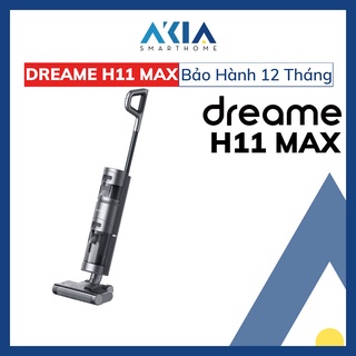 Máy hút bụi lau sàn khô và ướt dreame h11 max - máy hút bụi cầm tay hút và lau, tuần hoàn nước, lực hút 1000pa